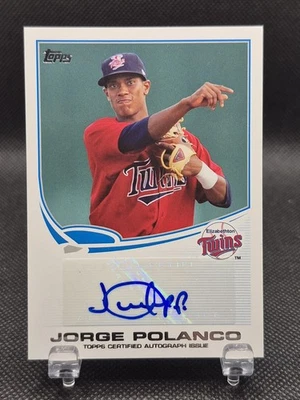 2013 Topps Pro Debut Auto Jorge Polanco #PDA-JPO Auto - Image 1 of 3