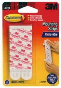 Command Large Refill Adhesive Strips, Damage Free Hanging Wall Adhesive Strips f - Picture 1 of 12