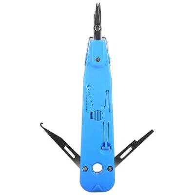 110 Wire Cutter Telecom Pliers Knife Tool for Voice Module Network Cable Patch - Image 1 of 4