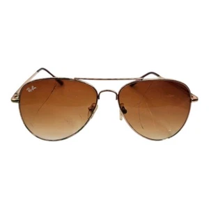 Ray-Ban RB 3025 56/14 135 Aviator Sunglasses Gold/Brown Gradient FRAMES ONLY!! - Picture 1 of 14