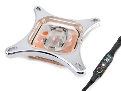 XSPC RayStorm Neo WaterBlock Chrome Intel LGA1700, 1366, 1150, 1151, 1155, 1156 - Image 1 of 4