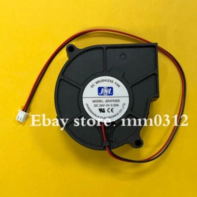 JSL JDH7530S 7530 24V 0.20A dryer humidifier cooling fan turbo blower - Image 1 of 4