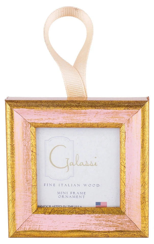 F. G. Galassi Hecho a Mano Fina Madera Italiana Tradicional Adorno Rosa or149c Foto 1 de 1