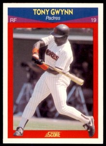 1990 Score 100 Superstars #3 Tony Gwynn San Diego Padres