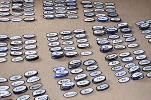 Embroidered Name Tag Patch for Employee Shirt Uniform Jacket Vest Mechanic Shop - Picture 1 of 182