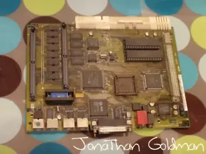 Apple Macintosh Color Classic II WORKING Logic Board RARE Vintage Spare Mac Part - Picture 1 of 2