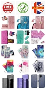 Flip Case For Huawei P50 P40 P30 HONOR Wallet Leather Phone Cover Magnetic Card - Picture 1 of 132