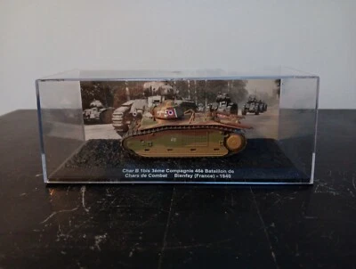 A/Char.B1.bis.(3eme).Compagnie.46e.Btn. de.(Chars de Combat).Bienfay,FR.1940/Jun Foto 1 de 4