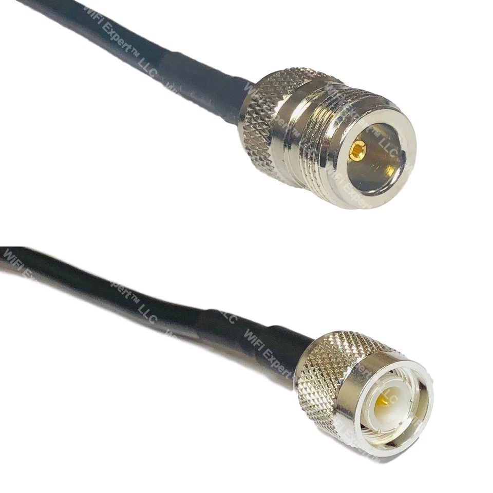 RFC195 N FEMALE to TNC MALE Coax RF Cable USA-Ship Lot - Image 1 of 1