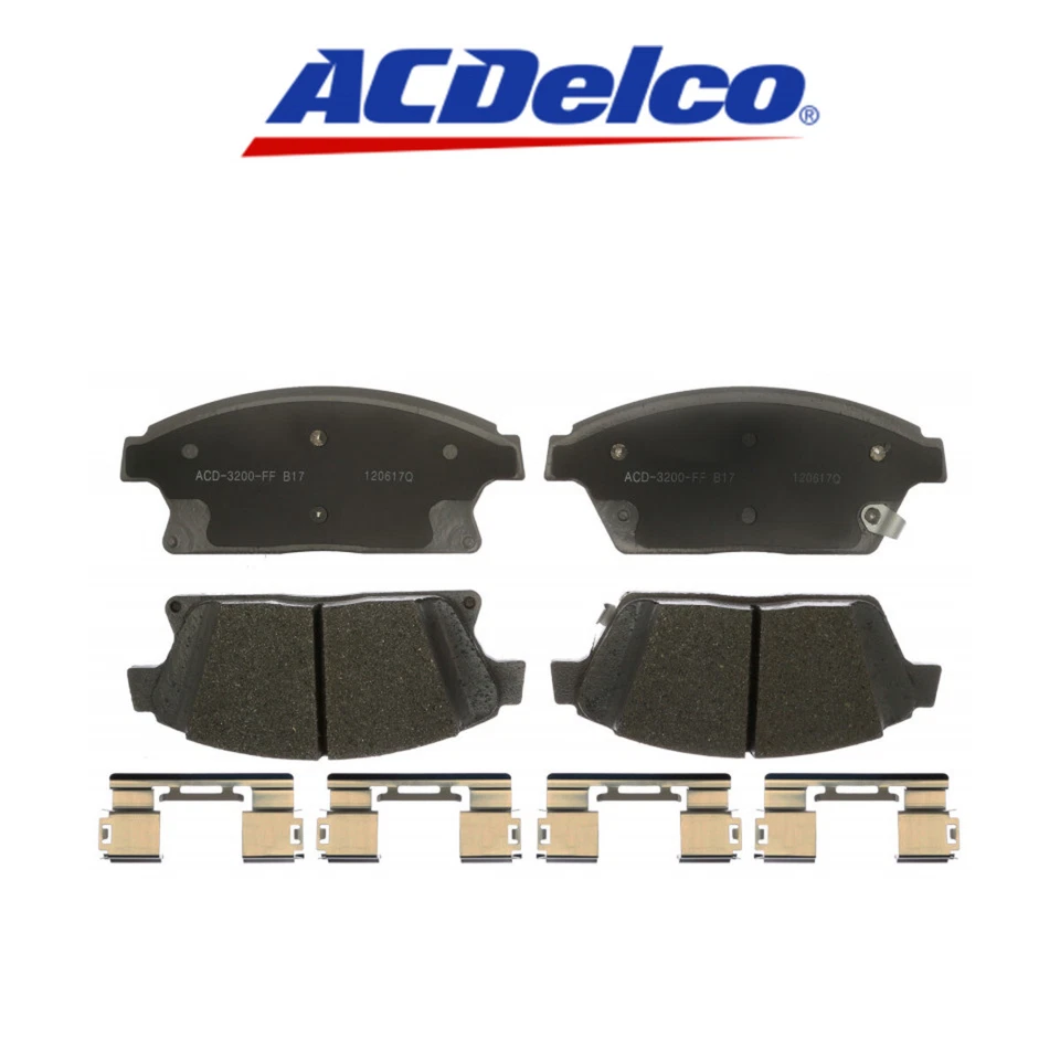 Conjunto de pastilhas de freio a disco ACDelco 14D1467CHF1 19386947 para 12-17 Chevrolet Cruze Trax - Imagem 1 de 1