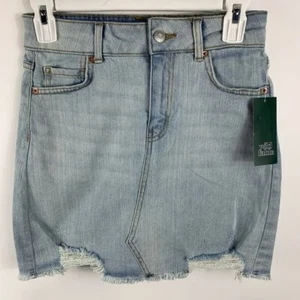 Falda Wild Fable Mujer 00 Mini Denim Envejecido Nueva Con Etiquetas - Imagen 1 de 6