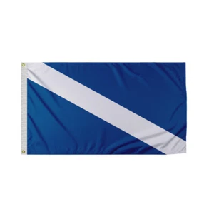 Promo Patriot's Guest Navy Flag-Blue and White Stripe Flag-Many Sizes-200D Nylon - Picture 1 of 1