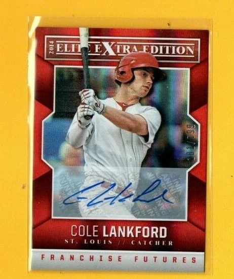 D16571  2014 Elite Franchise Futures Signatures #19 Cole Lankford #101/799 - Image 1 of 1