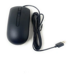 Dell MS116T1 Optische Schwarz Mit Draht 1000DPI - Bild 1 von 2