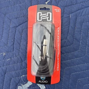 Hosa  XRF-110 XLR Female to RCA Male Audio Interconnect Cable 10 ft - Picture 1 of 2