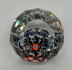 ThriftCHI - Swarovski Kristall Briefbeschwerer 1" Österreich - Bild 1 von 4