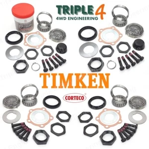 Genuine Timken OEM Deluxe Wheel Bearing Kit Complete Set Defender 90 1994-2004 - Picture 1 of 1