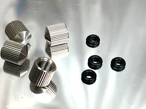 Titanium Valve Stem Caps 4pcs 4Pcs set - Picture 1 of 6