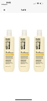 Rusk Sensories Brilliance Color Protecting Leave In Conditioner 13.5Oz (3 Pack) - Image 1 of 3