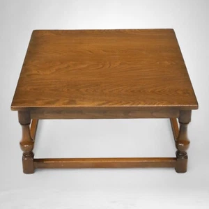 Ercol Square Low Coffee Table in Golden Dawn Finish 69cm Square FREE UK Delivery - Picture 1 of 24