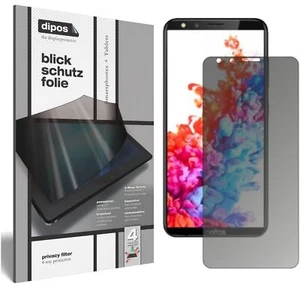 TP-Link Neffos C7 Lite Displayschutzfolie Sichtschutzfilter 4-fach Schutz dipos - Bild 1 von 5