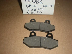HYOSUNG Honda etc. Brake Pads FA086, DP111, FDB312, SBS 551, Vesrah VD-131 - Picture 1 of 2