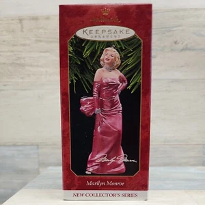 Hallmark Keepsake Ornament Marilyn Monroe 1997 Pink Dress - Picture 1 of 5