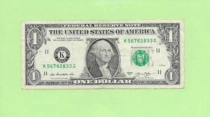 N1S .. 2013 $ 1 K 5678 2833 G .... LEITERNUMMER ""5678"" FRN - Bild 1 von 2