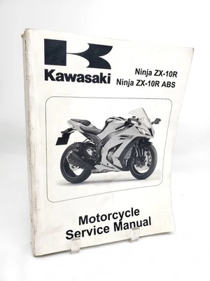 Kawasaki Ninja ZX-10R 2011 ABS motocicleta manual de servicio de fábrica 99924-1443-32 Foto 1 de 4
