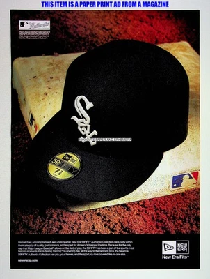 New Era MLB Baseball Caps 59Fifty 2006 White Sox Print Magazine Ad Poster ADVERT - Image 1 of 2