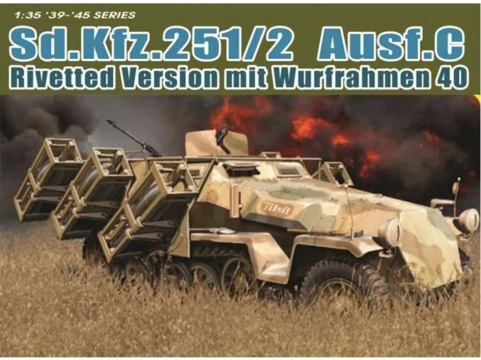 SD.KFZ.251/1 AUSF.C RIVETTED VERSION KIT 1:35 - Immagine 1 di 1
