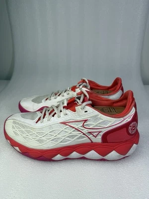 Mizuno Wave Enforce Tour AC para mujer blanco/rojo/rosa Foto 1 de 4