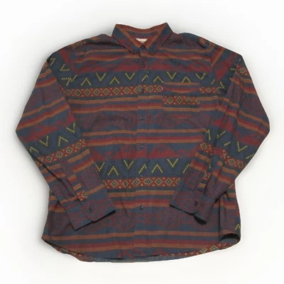 Levi's Aztec Shirt Men's Large Long Sleeve Button Down Stripes Southwest - Image 1 of 4