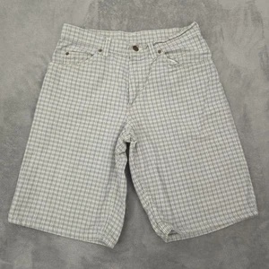 Vintage Levi’s Straus & Co. 560 Orange Tab Loose Fit Student Plaid Shorts W28 - Picture 1 of 18