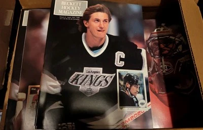 1990 Beckett Wayne Gretzky Hockey Magazine Issue #1 Sept/Oct LA Kings NHL Rare - Image 1 of 2