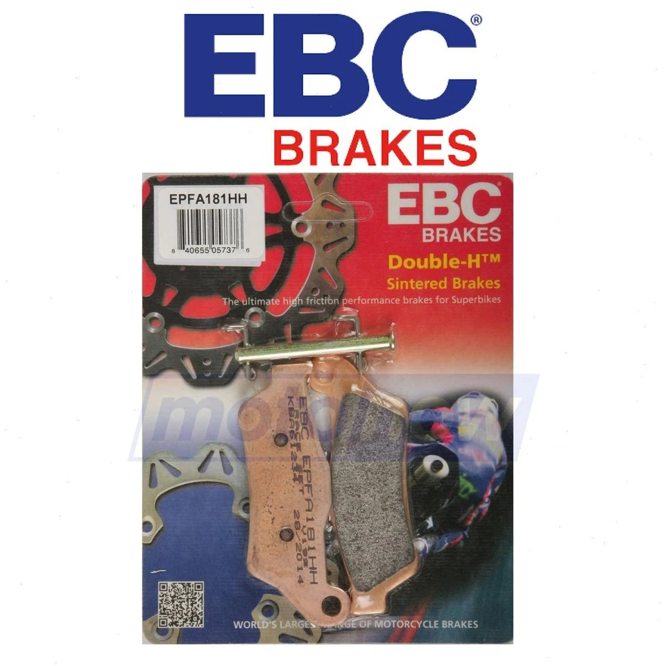 EBC Front Extreme Performance Brake Pads for 2008 TM MX144 - Brake Brake mb - Image 1 of 4