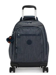 kipling Back To School New Zea Wheeled Backpack Trolley-Rucksack Marine Navy - Bild 1 von 5