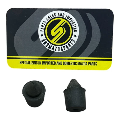 99-05 Mazda Miata MX5 MX-5 OEM capó parachoques tope goma par G030-58-873 Foto 1 de 2