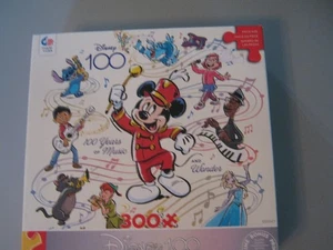 Disney 100 Years Of Music And Wonder Ceaco Jigsaw Puzzle 300 Pieces 19" x 19" - Picture 1 of 8