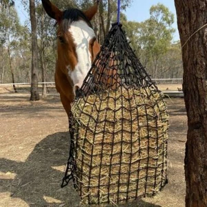 Deluxe Knotless MEDIUM Slow Feeding Hay Net 4cm Squares - Picture 1 of 1