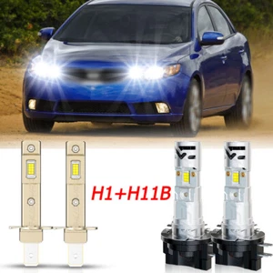 Combo faros LED bombillas de haz alto/bajo H1+H11B para Kia Forte5 2011 2012 2013 - Imagen 1 de 16