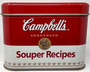 Campbells Souper Ricette Contenitore di Latta da Collezione - Foto 1 di 13