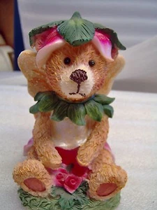 Brauner Teddybär Fee in rosa - Bild 1 von 3