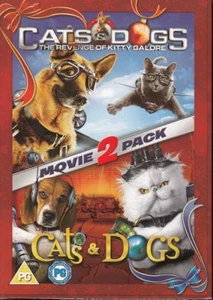 CATS & DOGS - DVD - Both movies in Special Edition Movie Pack PAL 2 - New/Sealed - Imagen 1 de 2