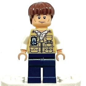 LEGO Jurassic World Vet Veterinarian Guy Man Minifigures 75920 - L6