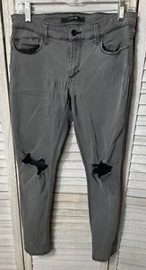 Joe's Jeans Flawless The Vixen Ankle Sassy Skinny Brie dunkelgrau distressed 30 - Bild 1 von 5