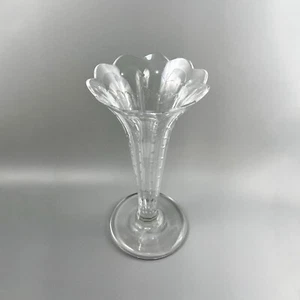 Jarrón de trompeta clásica de cristal William Yeoward de 10 - Imagen 1 de 11