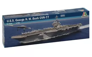 Italeri 5534 US Aircraft Carrier George H.W. Bush 1/720 Scale Plastic Model Kit - Picture 1 of 1
