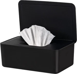 Baby Wipes Dispenser, Wipe Holder for Baby & Adult,Keeps Wet Tissue Fresh, Non-S - Picture 1 of 12