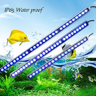 470nm Led Aquarium Bar Light 54w/81w/108w Blue Spectrum Strip Light for Tank - Image 1 of 4